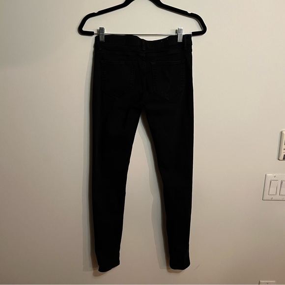 All Saints Black Denim Jean Pants W28 - Picture 2 of 4